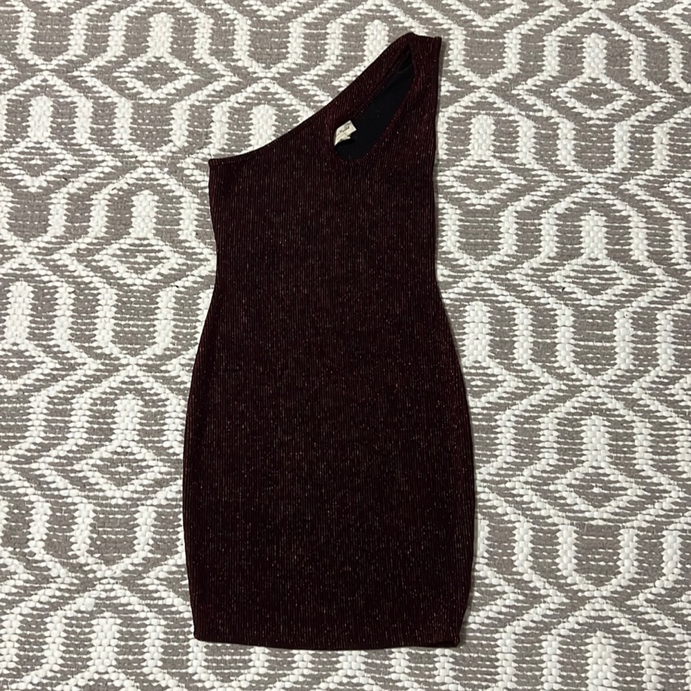 Sparkly One shoulder dress